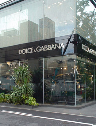 店名：DOLCE&GABBANA　御堂筋店