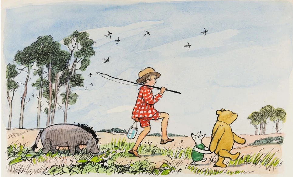 E. H.シェパード『絵本クマのプーさん』原画