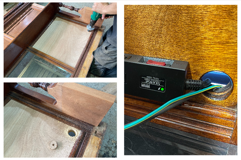 キッチンボード_背板_Repairing