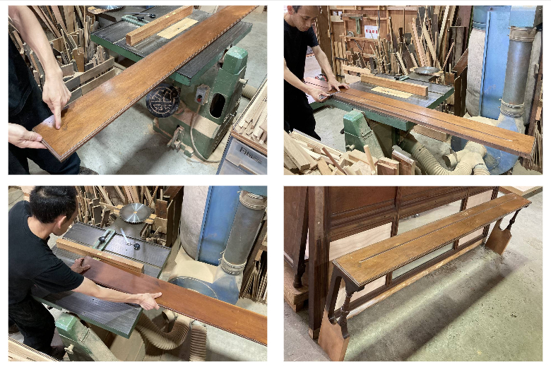 キッチンボード_飾り棚_Repairing