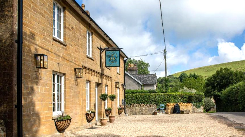 英国のインテリア The Queens Arms