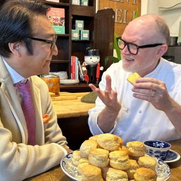ケントストア代表とダンレパード氏