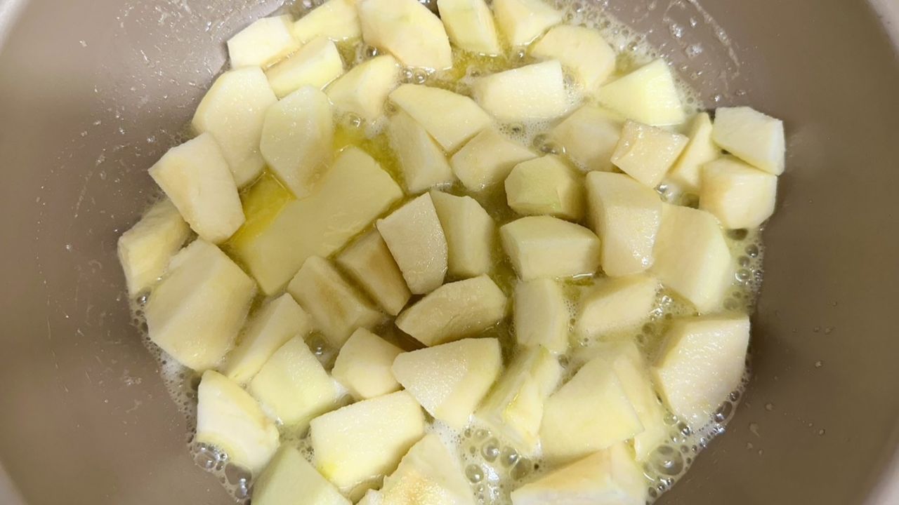 ケントデリのアップルクランブル