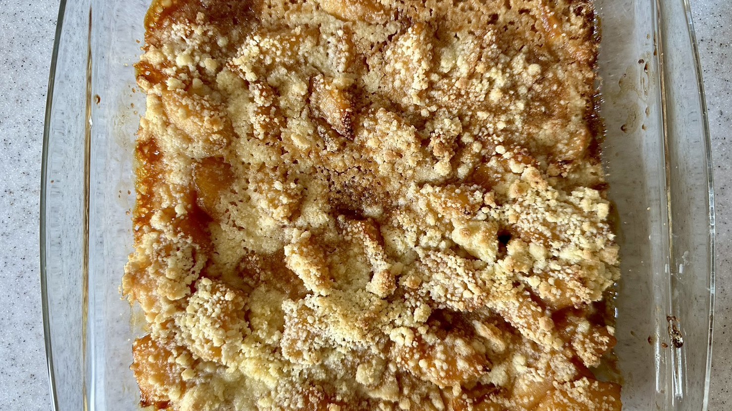 ケントデリのアップルクランブル