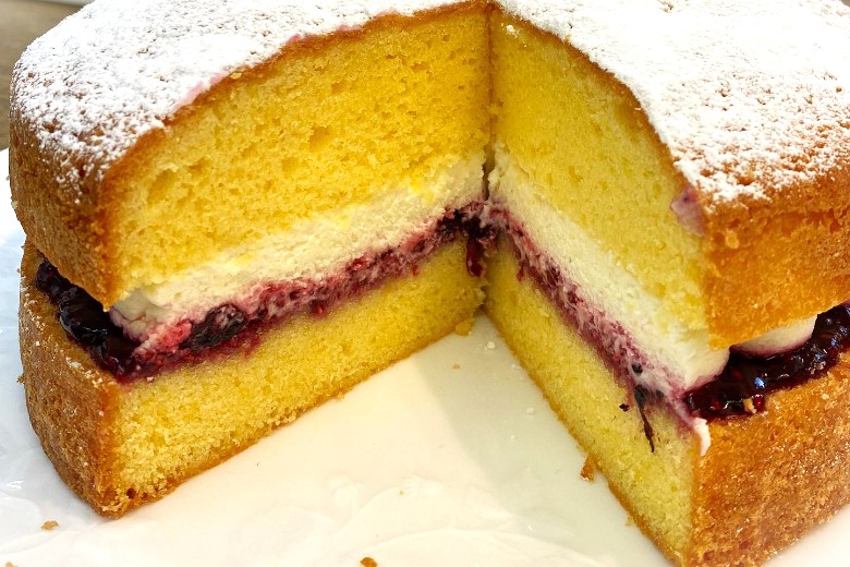 ケントデリのヴィクトリアスポンジケーキ