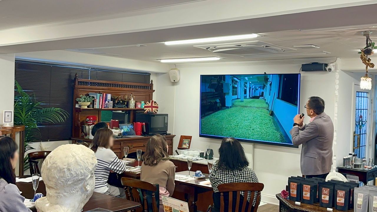 アンティーク家具ケントストアで開催したセミナーレポート-ジャスミンティーの魅力